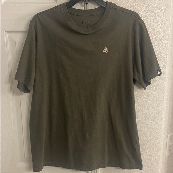 Men's Matix Green T-Shirt - Picture 1 of 2